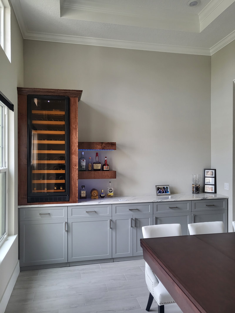 Custom cabinetry project in Sarasota FL by Dream Closets LLC