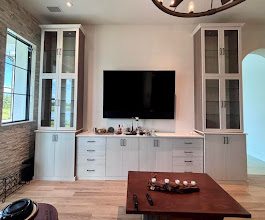 Custom Media Centers in Parrish FL — Dream Closets project 1